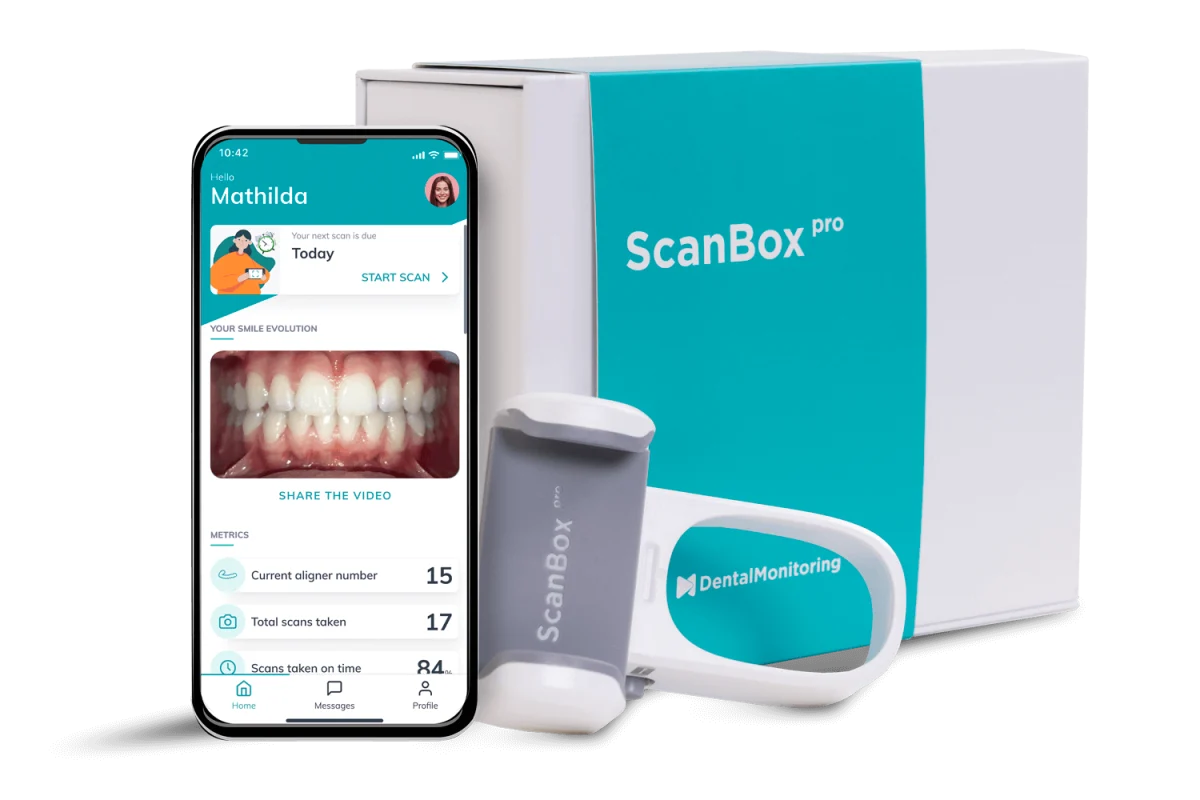 ScanBox y la aplicación de DentalMonitoring